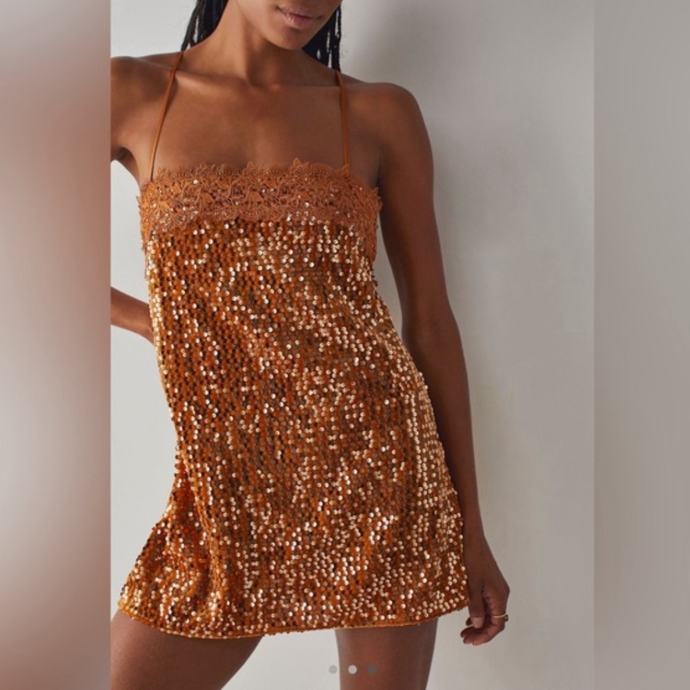 That Girl sequin mini dress from Free People
